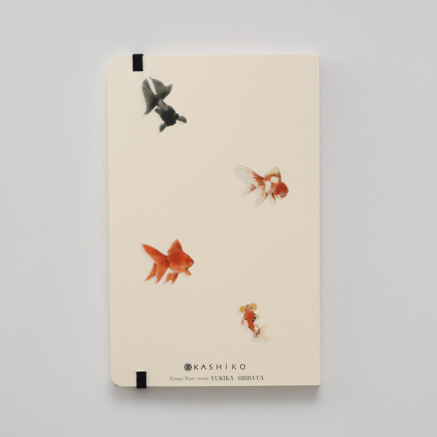 Emballer la fraîcheur des poissons rouges - Coffret cadeau - | Goldfish Note x Goldfish Furoshiki, fabriqué au Japon, parfait comme cadeau