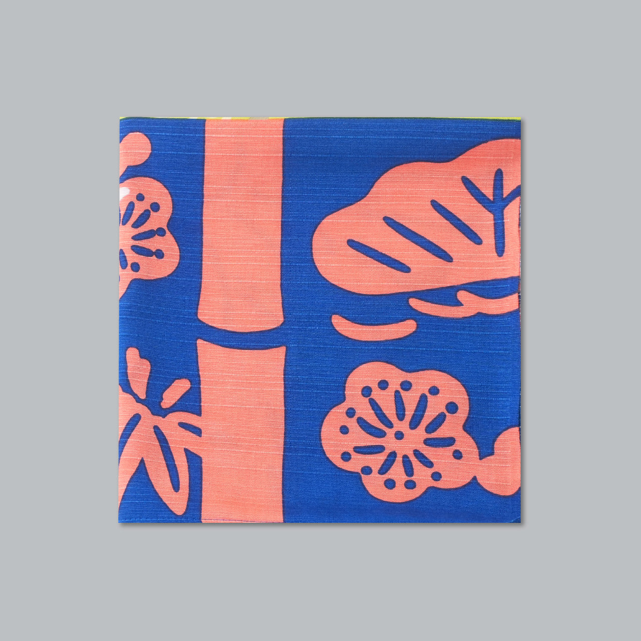 Furoshiki | Tsurukame coloré | 100% coton, 90 cm, fabriqué au Japon | Mashu KYOTO