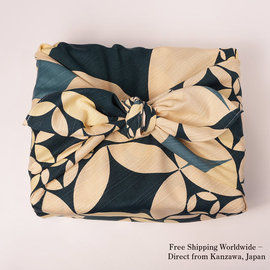 風呂敷|しっぽう 青緑|綿100%・70cm・日本製|mashu KYOTO