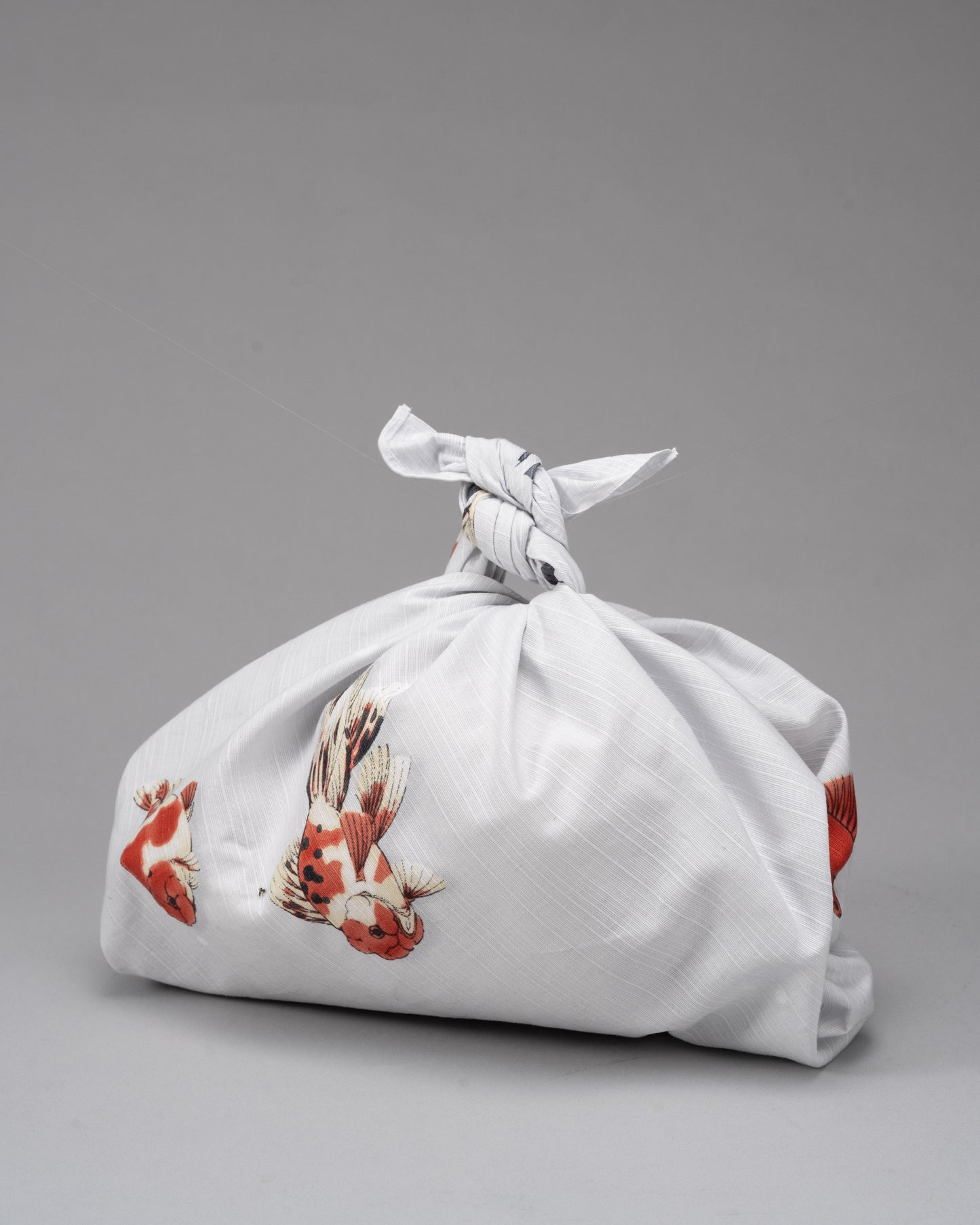 Emballer la fraîcheur des poissons rouges - Coffret cadeau - | Goldfish Note x Goldfish Furoshiki, fabriqué au Japon, parfait comme cadeau