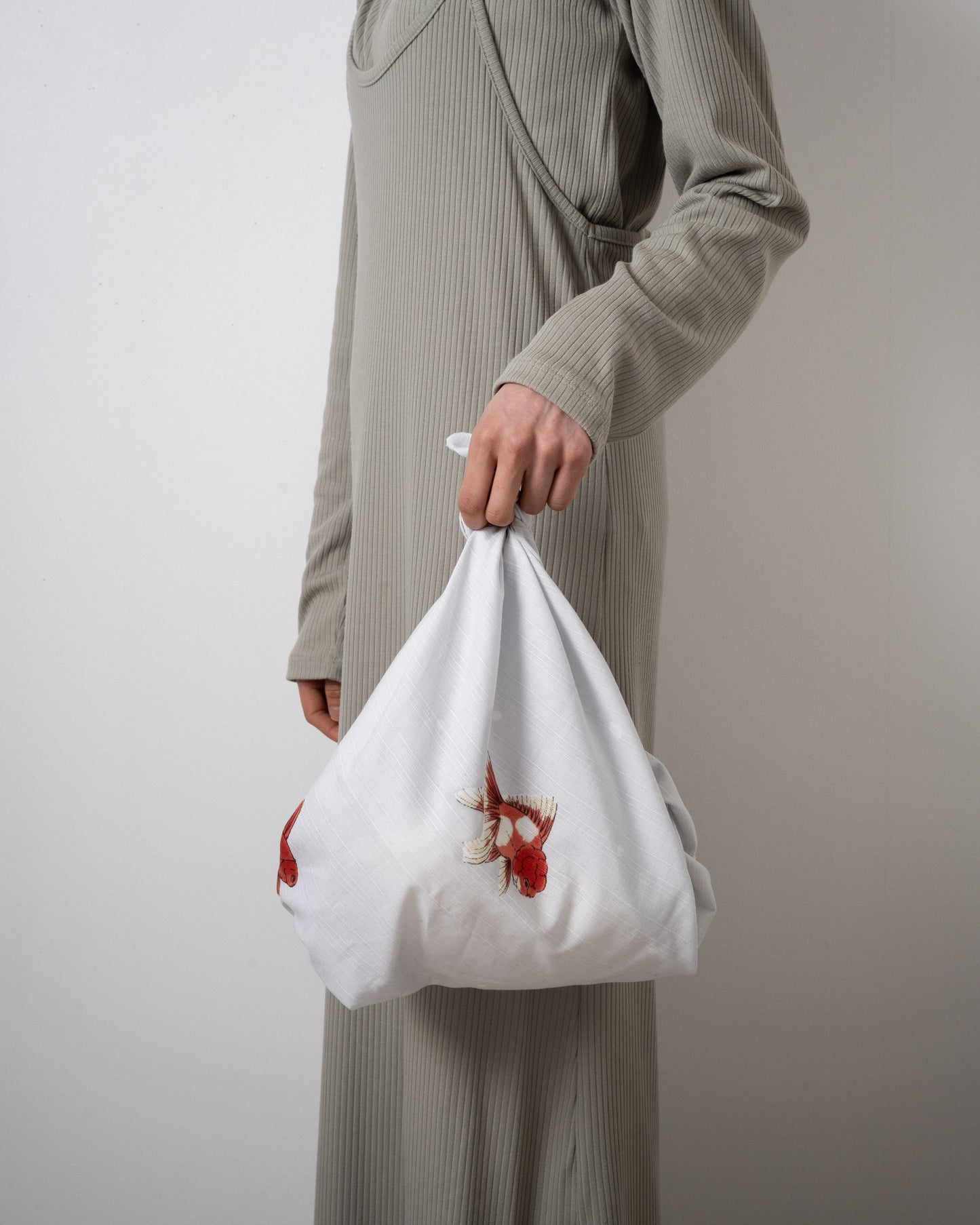 Emballer la fraîcheur des poissons rouges - Coffret cadeau - | Goldfish Note x Goldfish Furoshiki, fabriqué au Japon, parfait comme cadeau