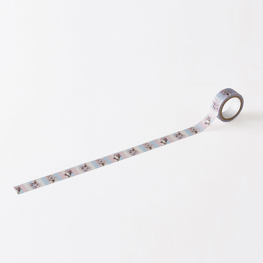 Masking Tape “Sakura”|Designed by Kutani Ware Artist|KASHIKO Original|Made in Japan