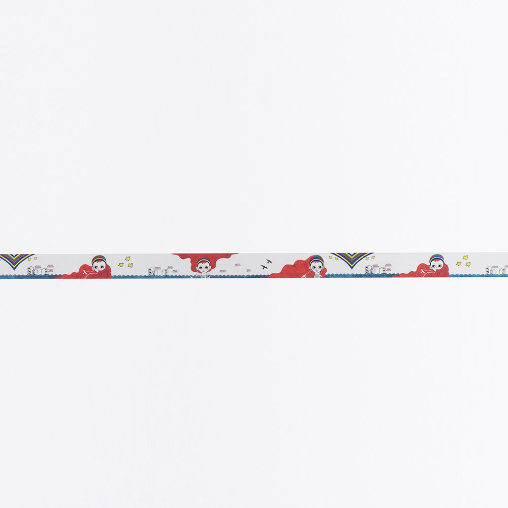 Masking Tape “Sun and Rainbow”|Designed by Kutani Ware Artist|KASHIKO Original|Made in Japan