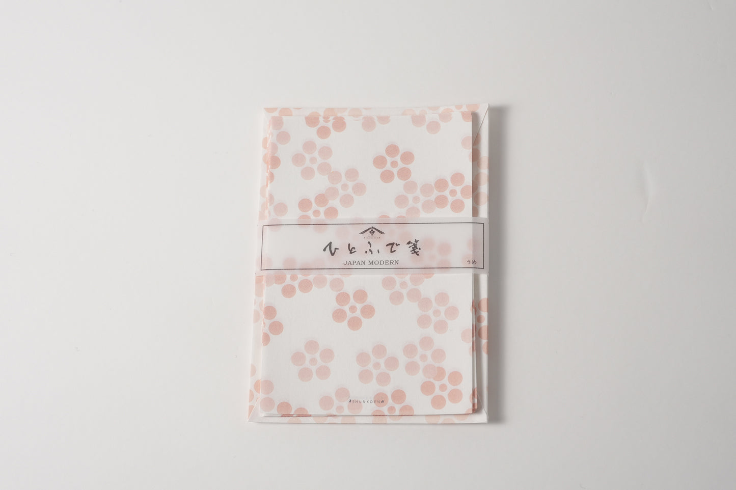 Thank you card and envelope/Japanese apricot