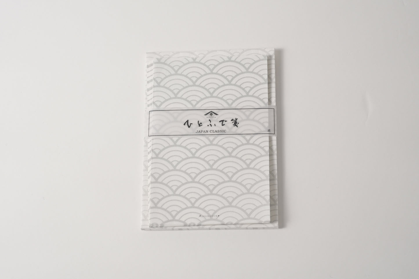Thank you card and envelope/wave