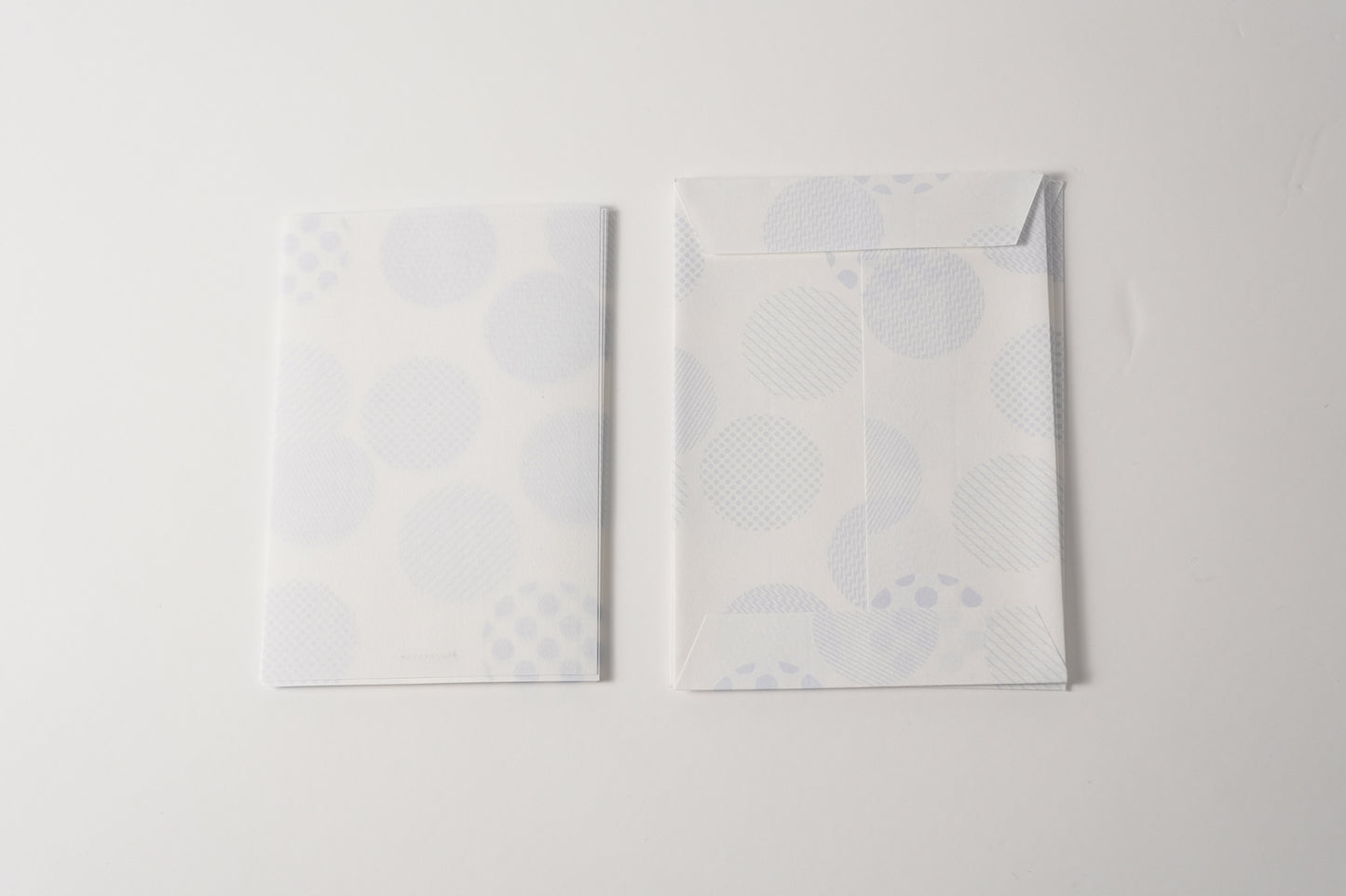 Thank you card and envelope/Circle and line