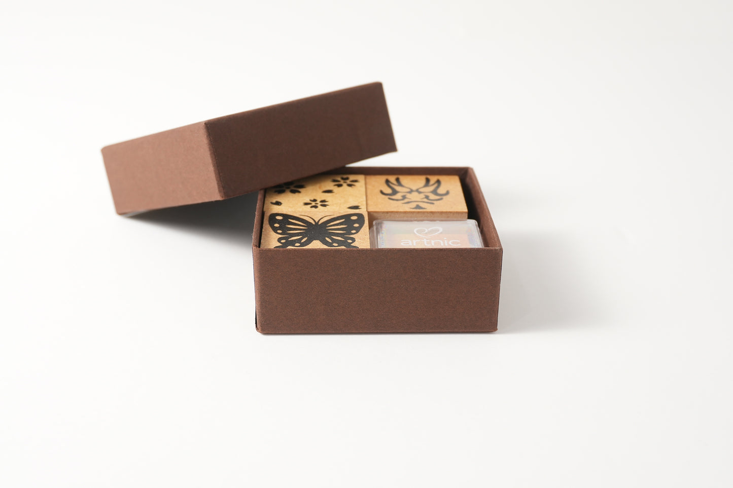 Japanese patterned seal set of 3 + Artnic1