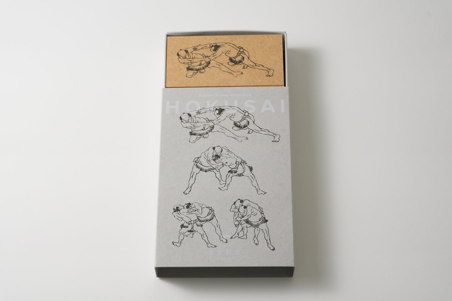 Stamp HOOKUSAI Sumo