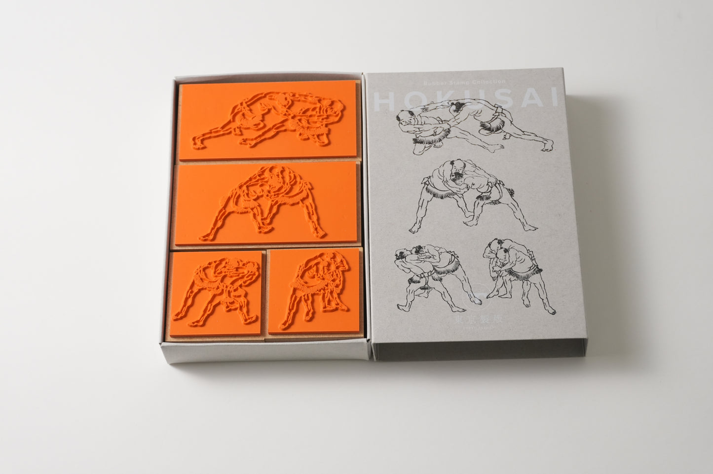 Stamp HOOKUSAI Sumo
