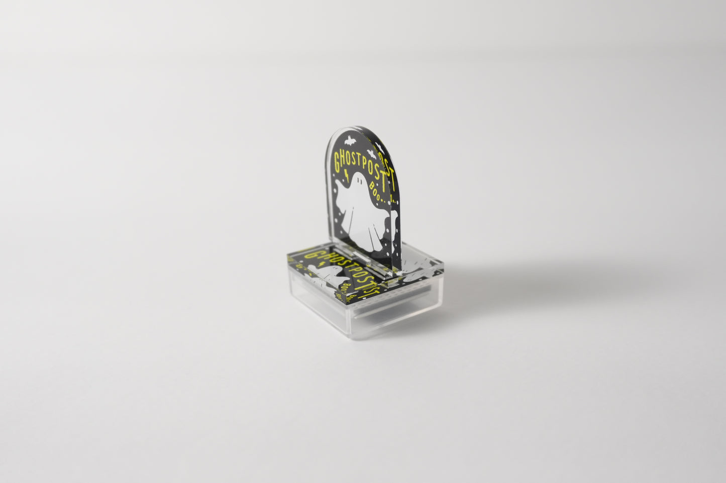Acrylic Pompom Stamp GHOST POST
