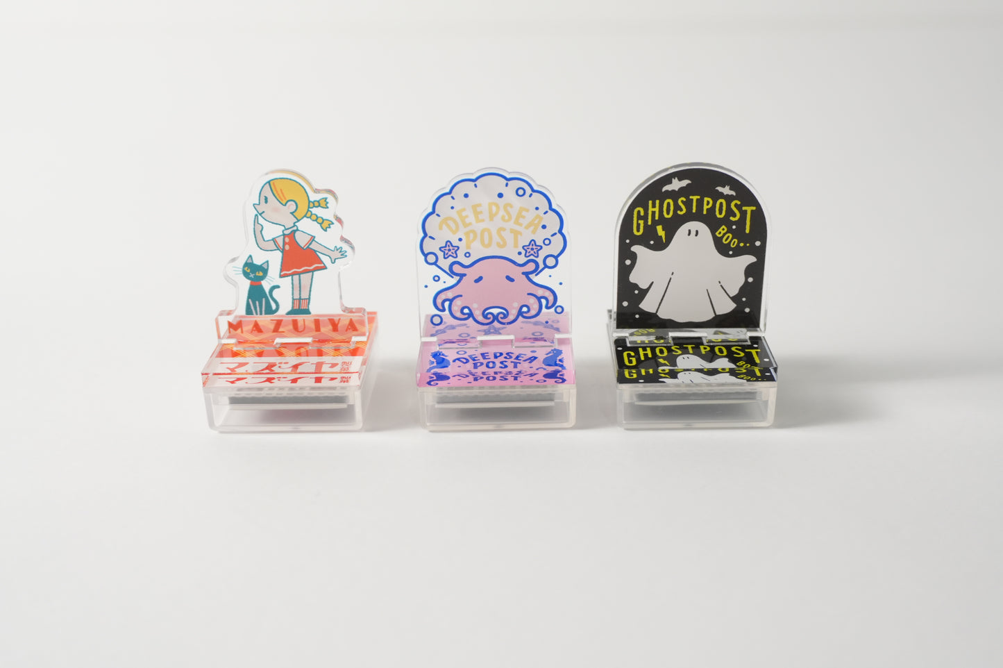 Acrylic Pompon Stamp DEEPSEA POST