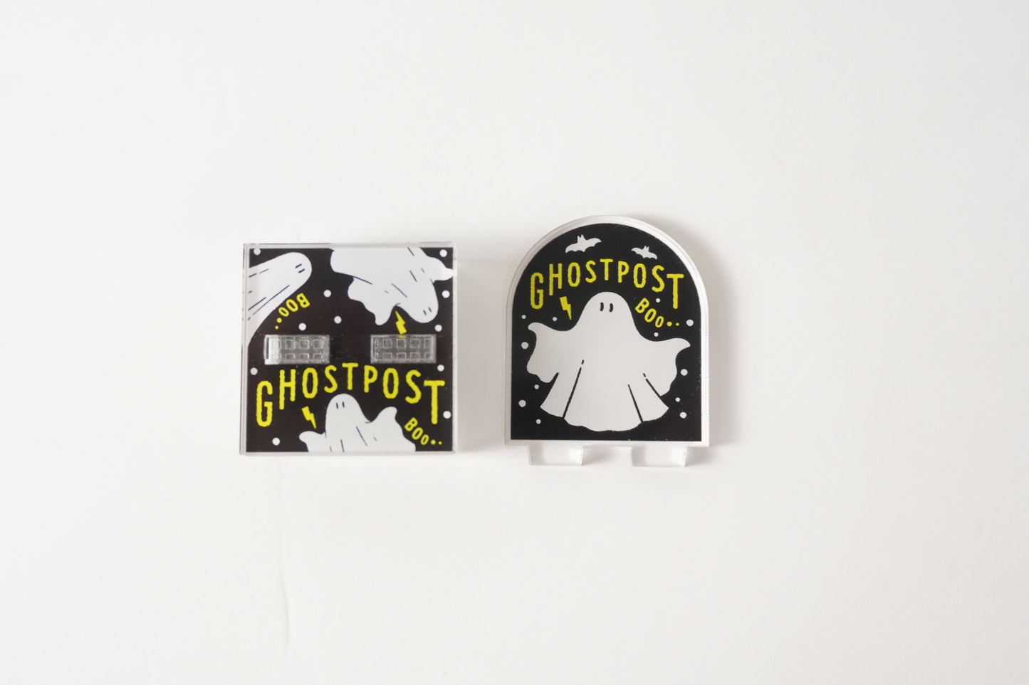 Acrylic Pompom Stamp GHOST POST
