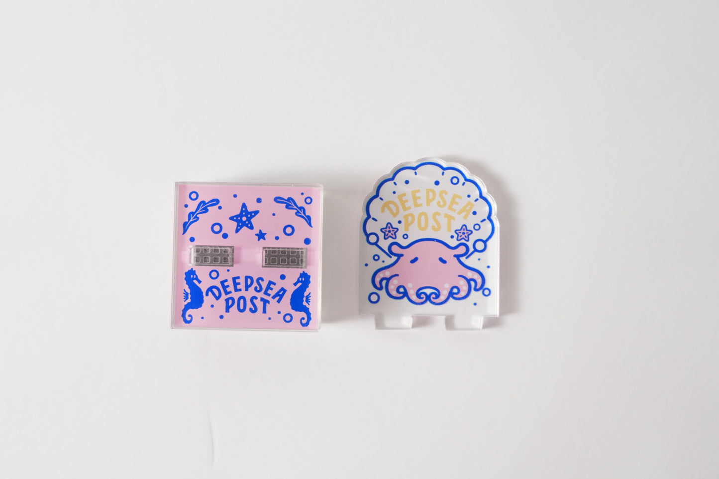 Acrylic Pompon Stamp DEEPSEA POST
