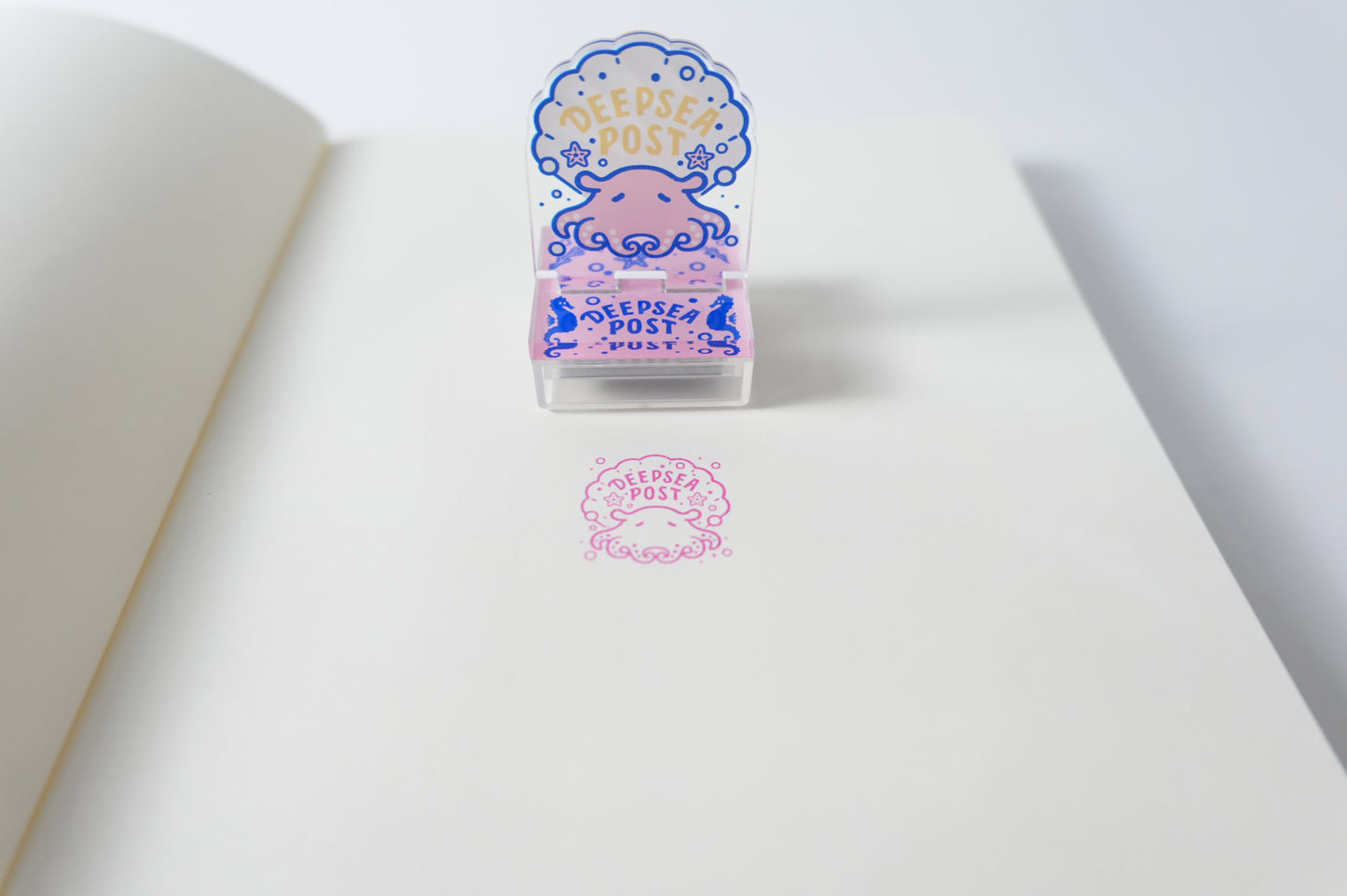 Acrylic Pompon Stamp DEEPSEA POST