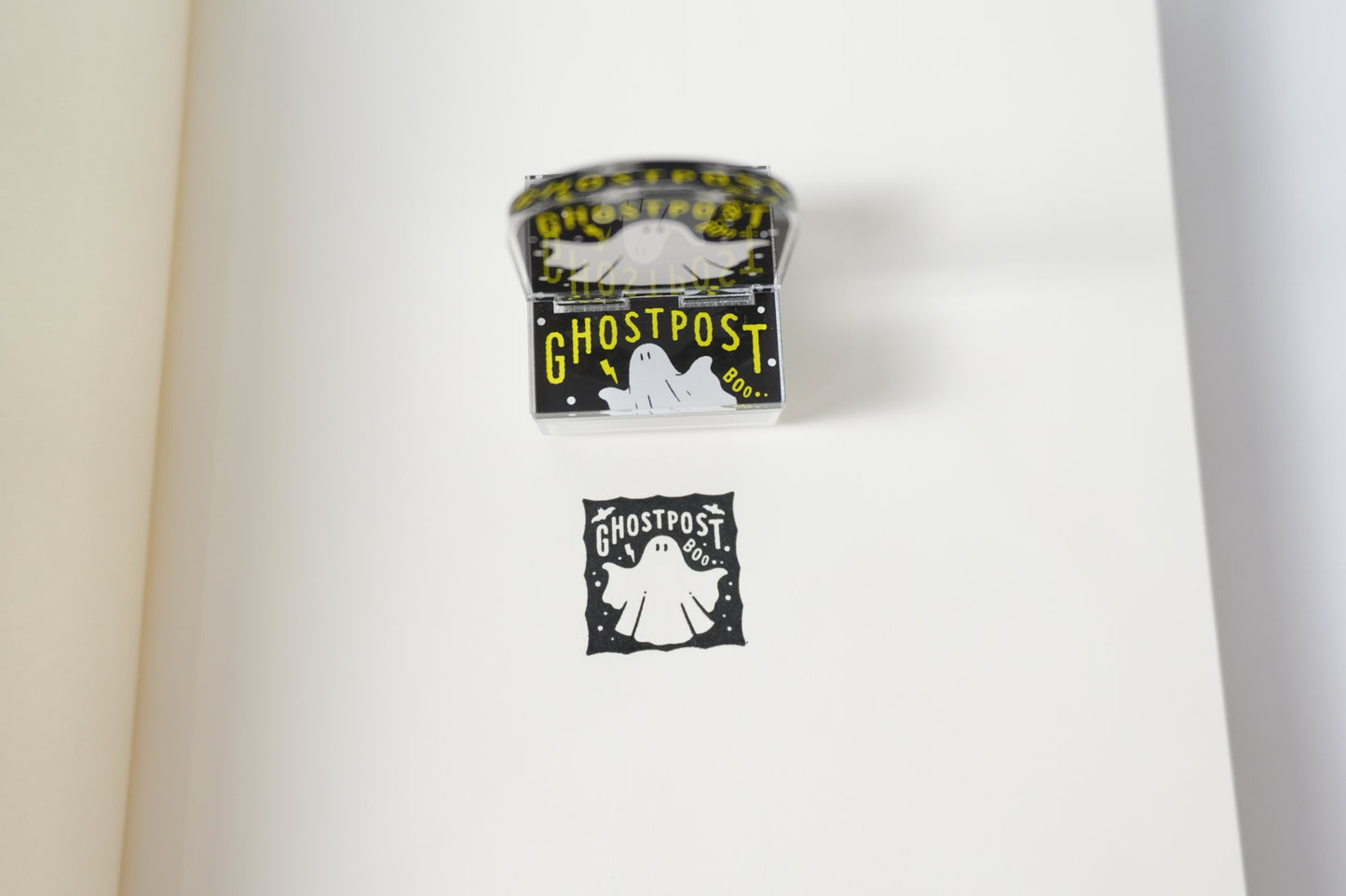 Acrylic Pompom Stamp GHOST POST