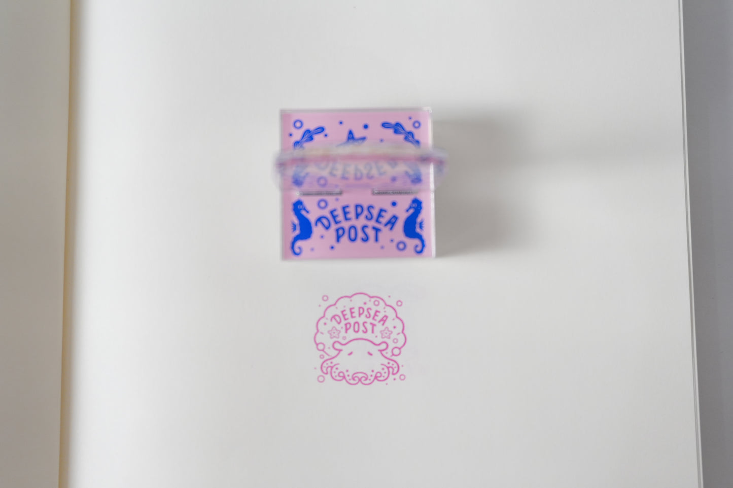 Acrylic Pompon Stamp DEEPSEA POST