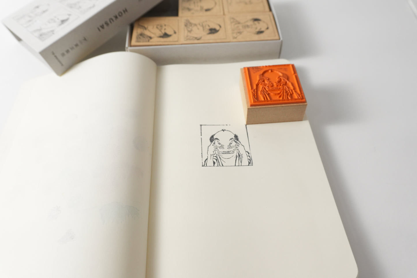 Stamp HOKUSAI Hundred Faces