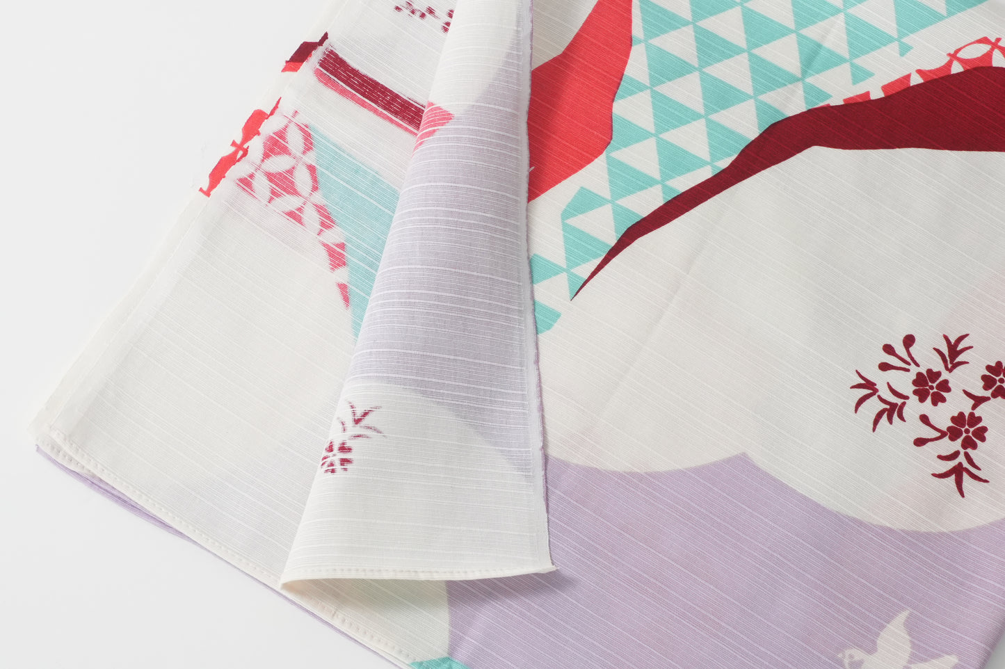Furoshiki | Ume Docho Rose | 100% coton, 70 cm, fabriqué au Japon | Mashu KYOTO