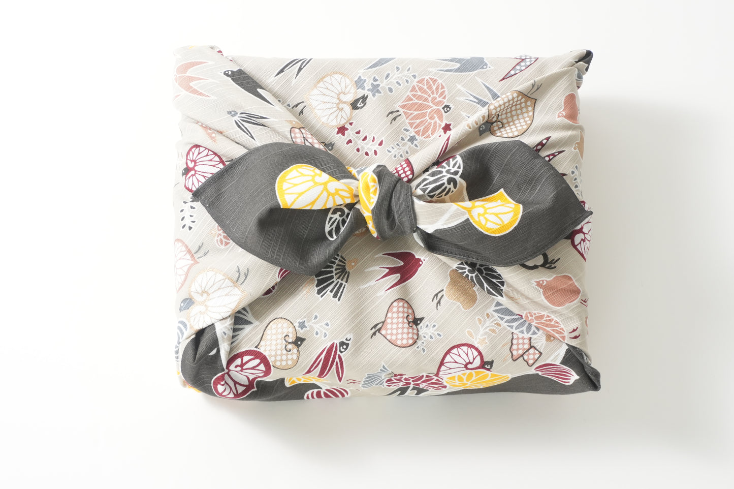Furoshiki | Mitate Aoi Sencho Gray | 100% cotton, 70cm, Made in Japan | Mashu KYOTO