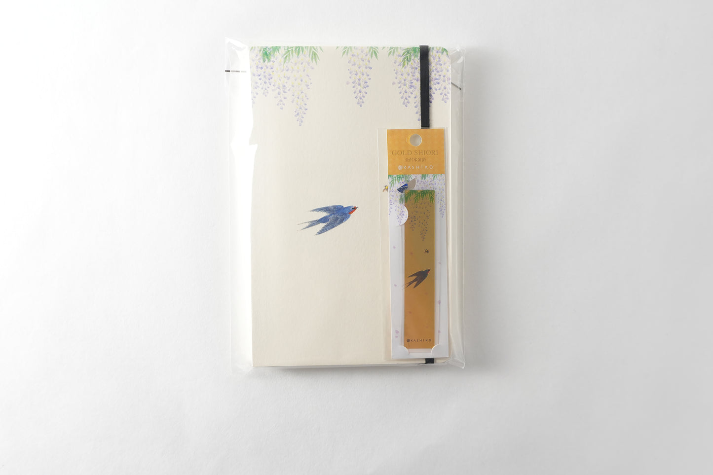 Artist Notebook + Gold Leaf Bookmark Set | Kutani Ware Artist Satomi Kawada