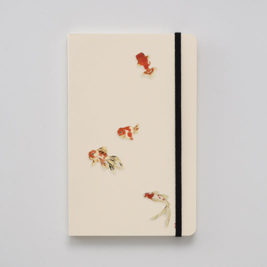 Carnet d'artiste 〈Goldfish〉|Carnet de notes en céramique Kutani, design d'artiste, uni, fabriqué au Japon