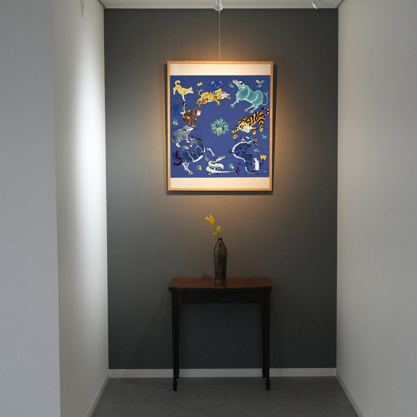 Furoshiki (Wrapping Cloth) | Zodiac Sign | 100% Cotton, 70cm, Made in Japan | KASHIKO