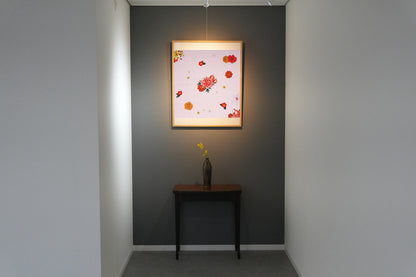 Furoshiki (Wrapping Cloth) | Hanatsume Maneki Neko (Beckoning Cat) | 100% Cotton, 70cm, Made in Japan | KASHIKO