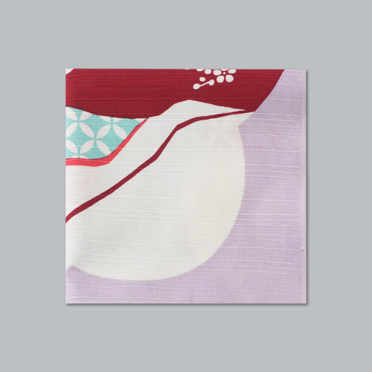 Furoshiki | Ume Docho Rose | 100% coton, 70 cm, fabriqué au Japon | Mashu KYOTO