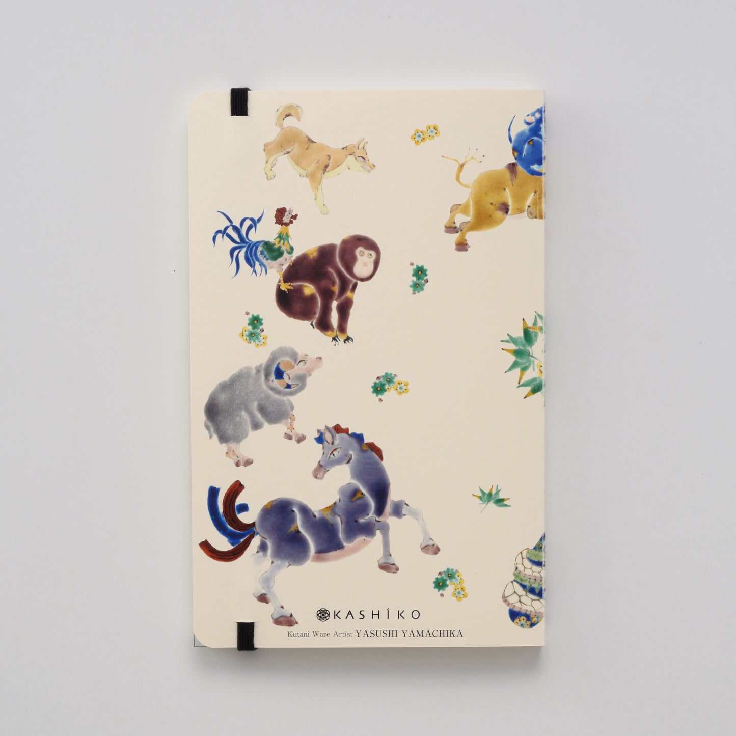 Christmas Limited Edition Artist Gift Set | Zodiac Notebook, Zodiac Furoshiki, and Gold Leaf Bookmark (Yamachika Yasushi)