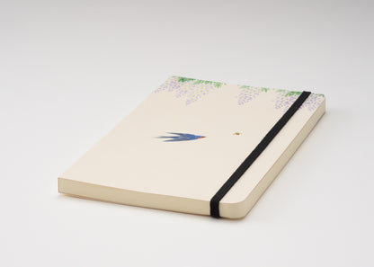 Artist Notebook + Gold Leaf Bookmark Set | Kutani Ware Artist Satomi Kawada