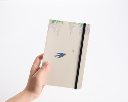 Artist Notebook + Gold Leaf Bookmark Set | Kutani Ware Artist Satomi Kawada