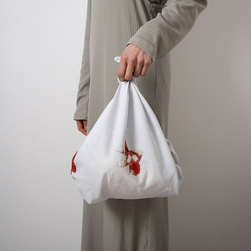 Furoshiki Wrapping – Goldfish, 70cm, Made in Japan