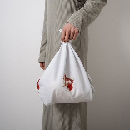 Furoshiki Wrapping – Goldfish, 70cm, Made in Japan