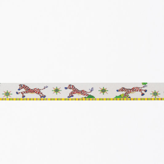 Ruban de masquage "Zèbre" | Conception d'artiste Kutani ware, KASHIKO original, fabriqué au Japon 