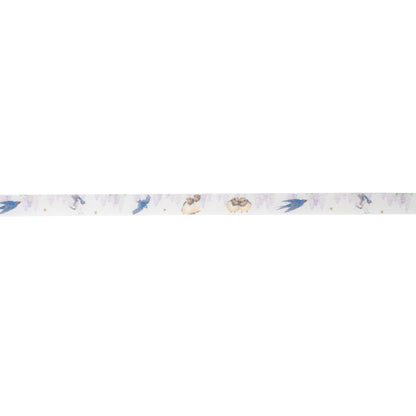 Masking Tape “Wisteria and Swallows”｜Designed by Kutani Ware Artist｜KASHIKO Original｜Made in Japan