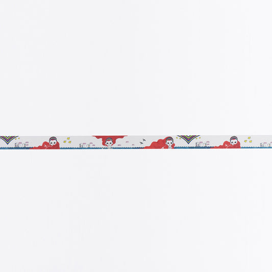 Ruban de masquage "Soleil et arc-en-ciel" | Conception d'artiste Kutani ware, KASHIKO original, fabriqué au Japon 