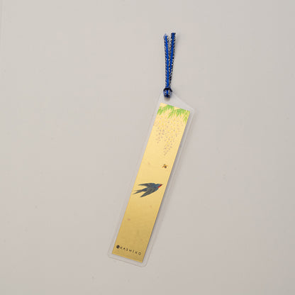 Artist Notebook + Gold Leaf Bookmark Set | Kutani Ware Artist Satomi Kawada