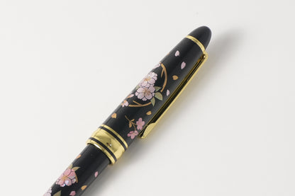 Urushi lacquer ballpoint pen / cherry blossoms