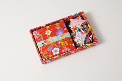 Chiyogami Origami/Sticker Set