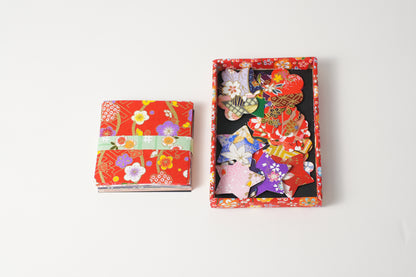 Chiyogami Origami/Sticker Set