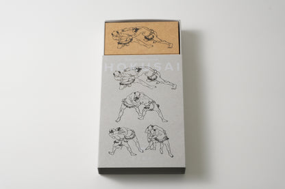 Stamp HOOKUSAI Sumo