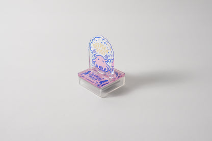 Acrylic Pompon Stamp DEEPSEA POST