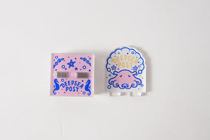 Acrylic Pompon Stamp DEEPSEA POST
