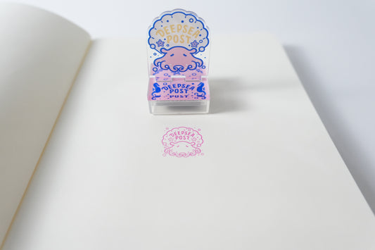 アクリルポンポンスタンプ　DEEPSEA POST
