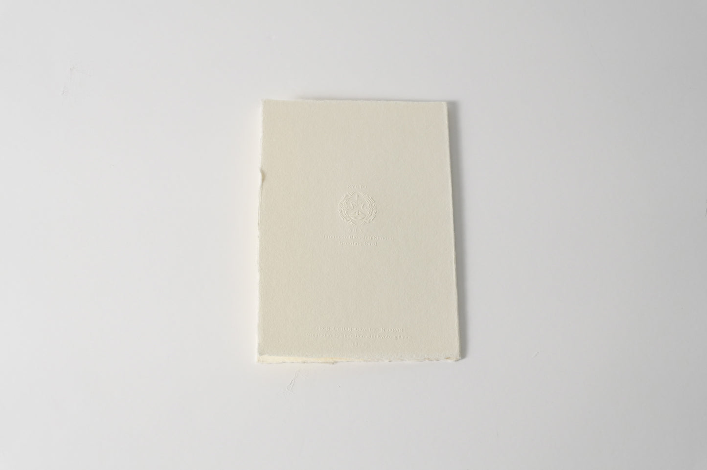 グリーティングカード　吉祥花伝KYOTO　京玩具尽くし　緑