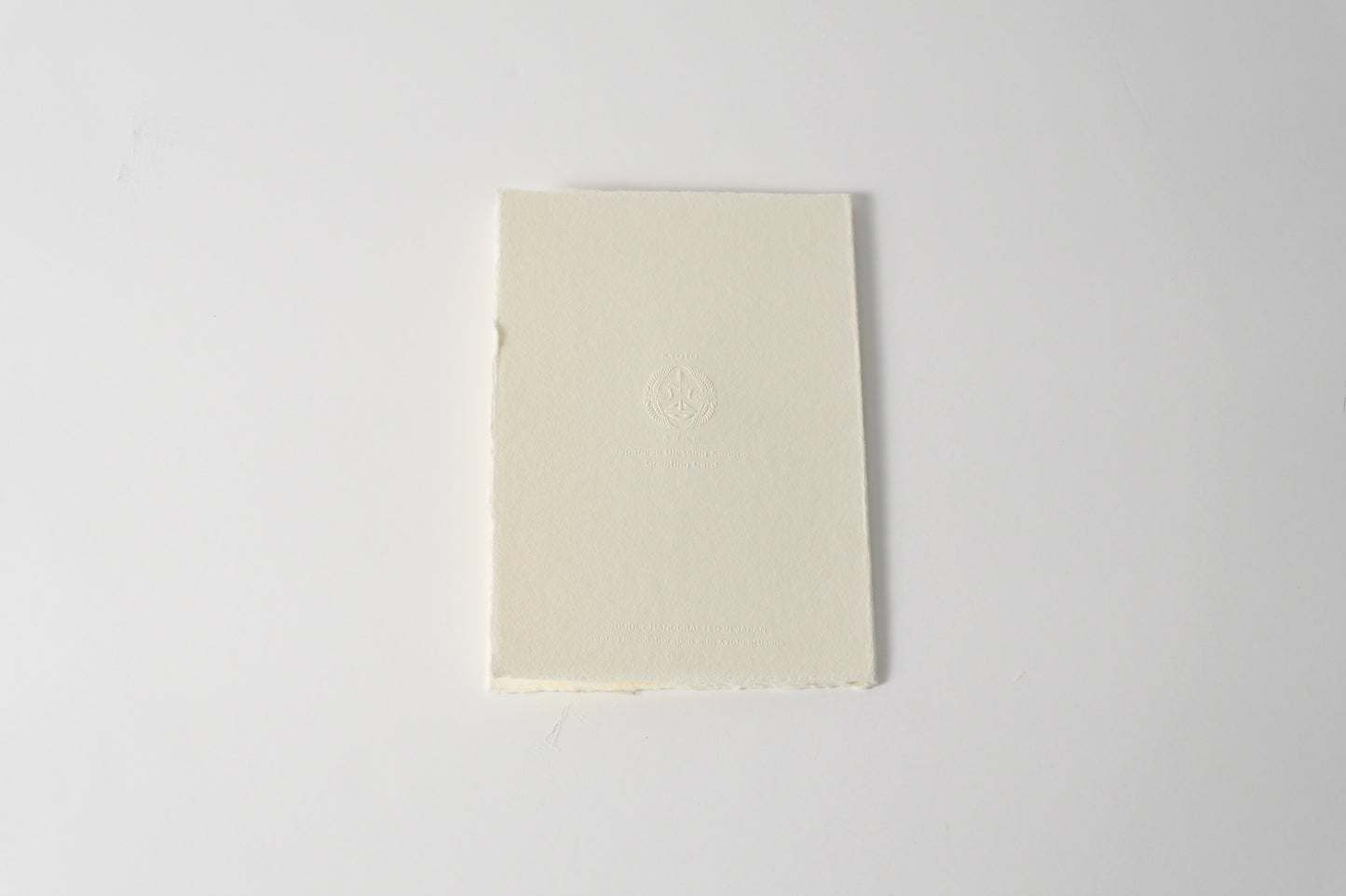 グリーティングカード　吉祥花伝KYOTO 源氏絵図貝合わせ 紫