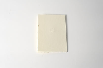 グリーティングカード　吉祥花伝KYOTO 見立て葵千鳥 橙