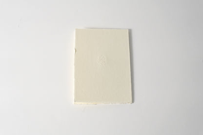 グリーティングカード　吉祥花伝KYOTO 見立て葵千鳥 灰