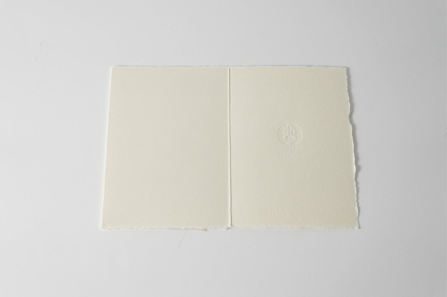 グリーティングカード　吉祥花伝KYOTO 京玩具尽くし 青