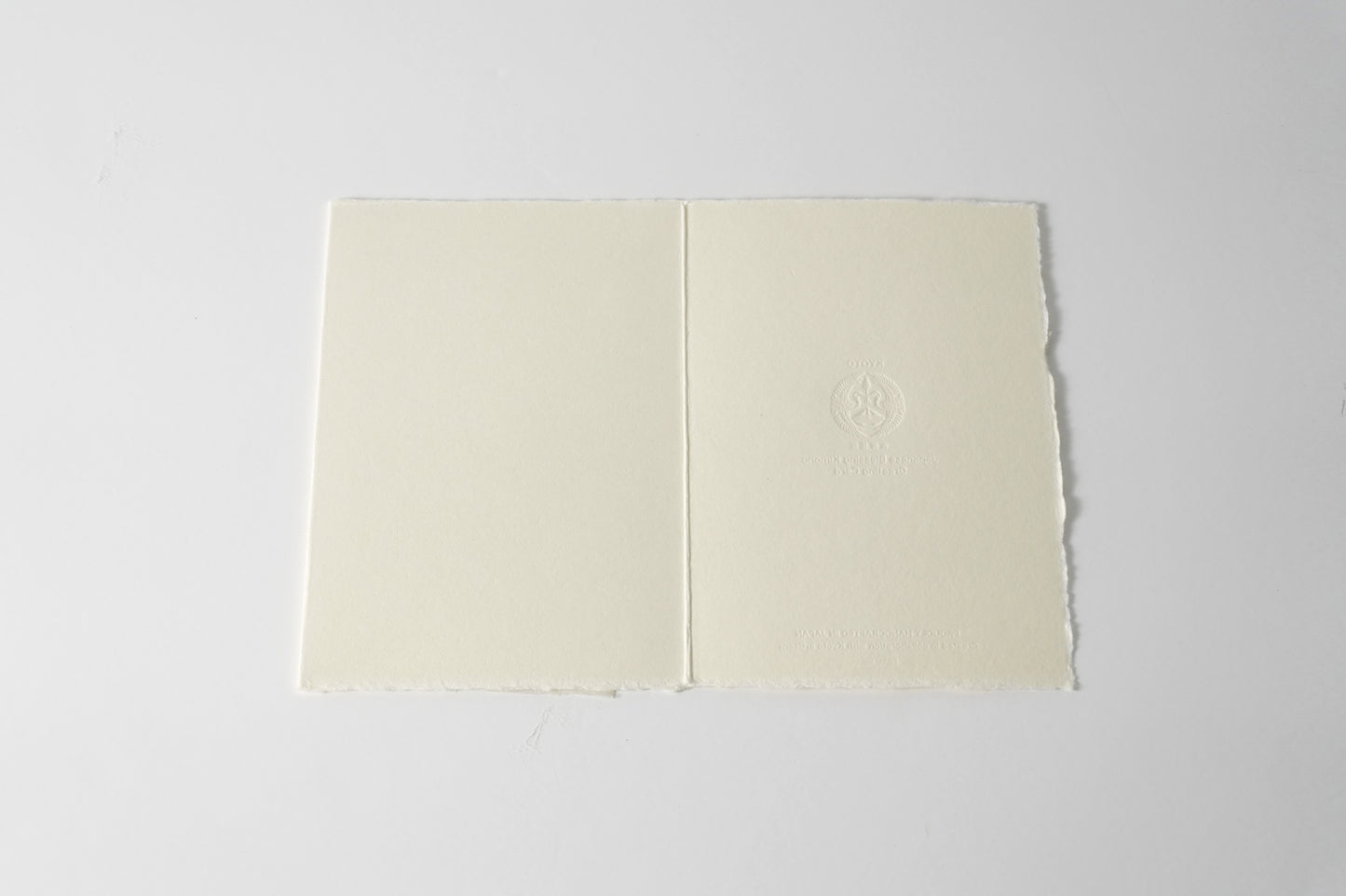 グリーティングカード　吉祥花伝KYOTO 桜霞御所解 空色